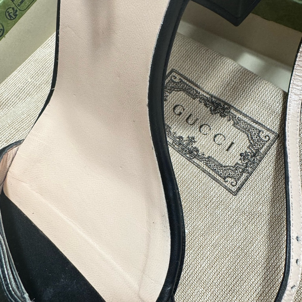 Gucci Marmont Leather Block Heel Sandal
SALE!!! Closet Clean Out Price - Picture 13 of 13